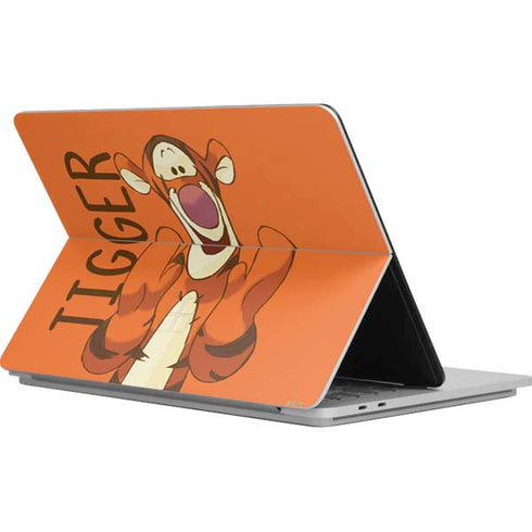 Disney Winnie the Pooh Tigget Portrait Surface Laptop Studio Skin